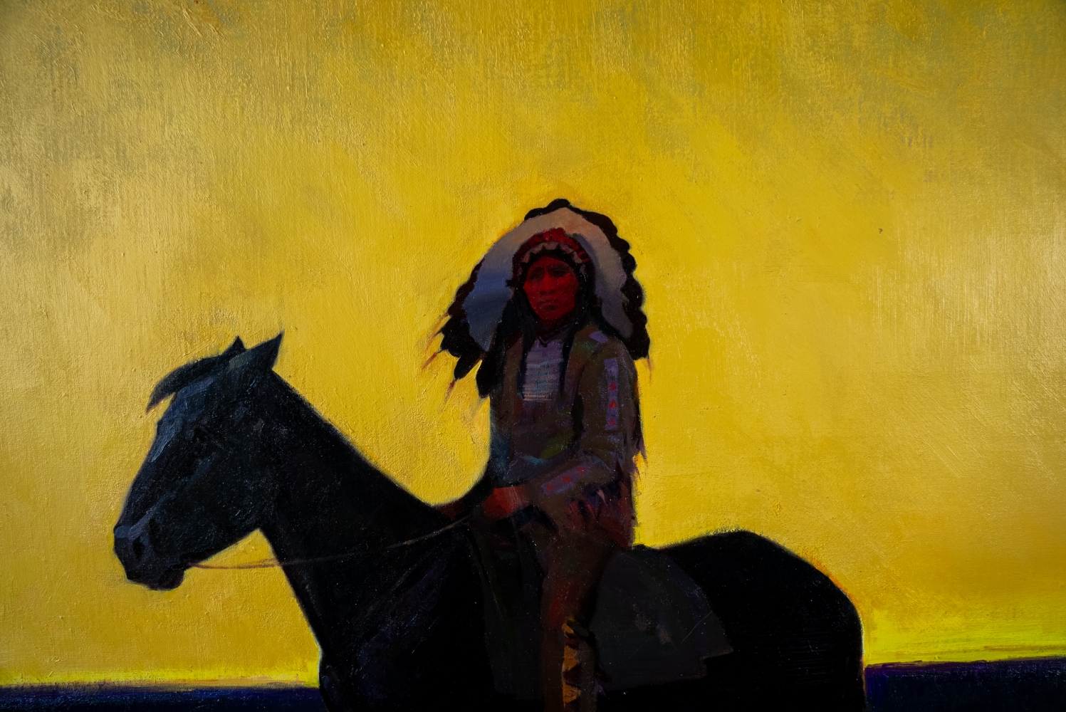 Detail of Indian Sunset