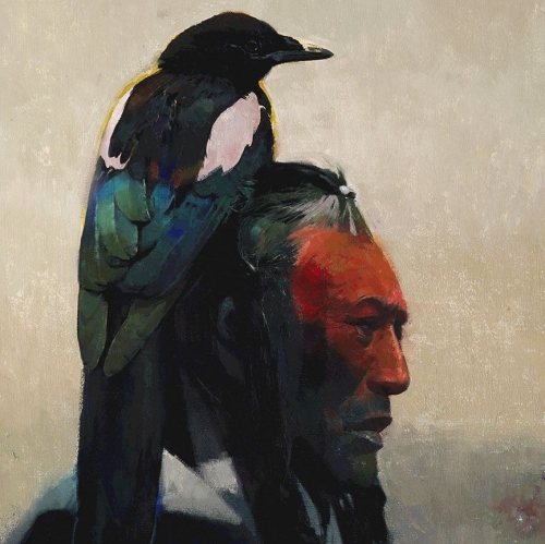Magpie
oil on canvas